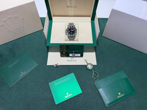 Rolex GMT-Master II Sprite NUOVO 2025 oyster full set con documenti e scatola Rolex