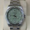 Rolex Oyster Perpetual Stainless Dial 41mm PISTACCHIO NUOVO 2026 Marzo full set con documenti