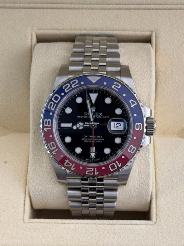 Rolex GMT-Master II Pepsi Mark 1 del 2018 full set top condition con documenti e scatola Rolex