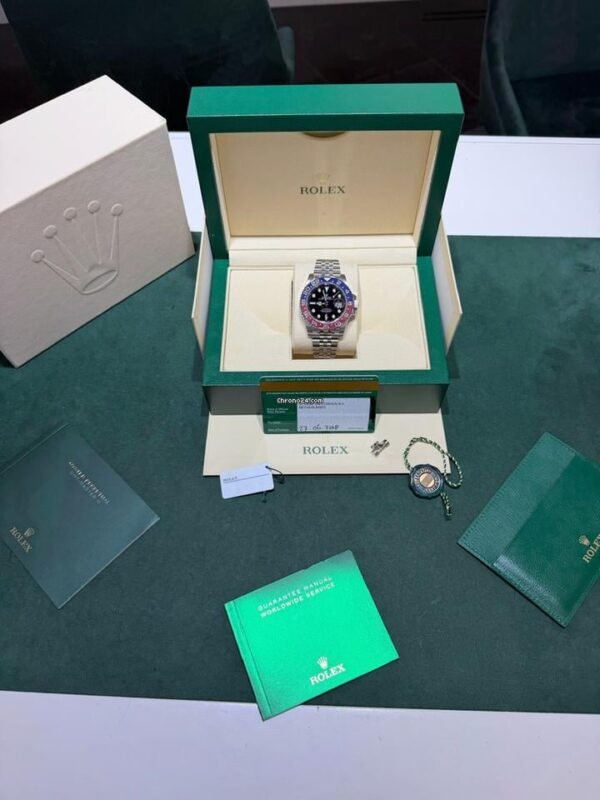 Rolex GMT-Master II Pepsi Mark 1 del 2018 full set top condition con documenti e scatola Rolex