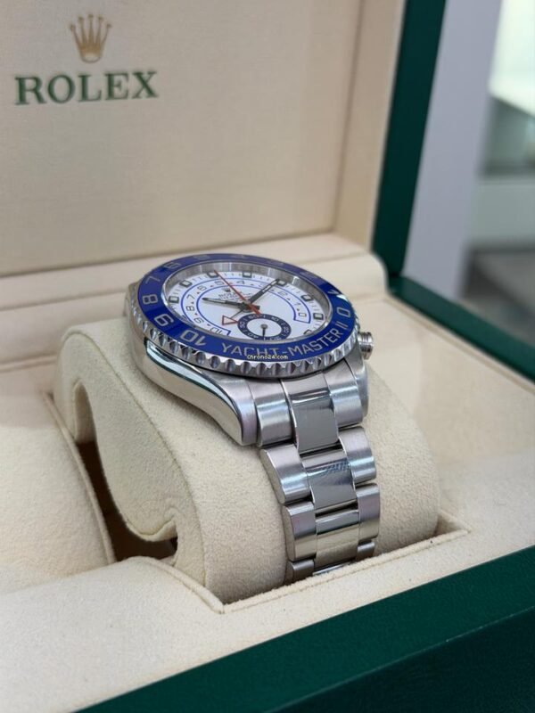 Rolex Yacht-Master II 44mm blue del 2013 full set top condition con documenti e scatola