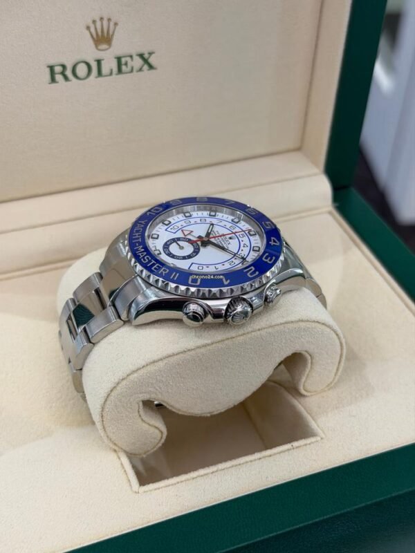 Rolex Yacht-Master II 44mm blue del 2013 full set top condition con documenti e scatola
