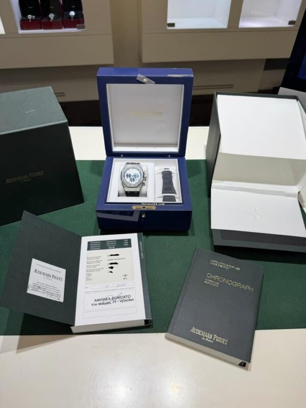 Audemars Piguet Royal Oak Chronograph 41mm tribute to italy del 2016 full set top condition con documenti