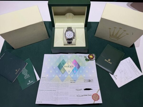 Rolex Daytona Cosmograph white panda bianco del 2006 Italia full set top condition con documenti