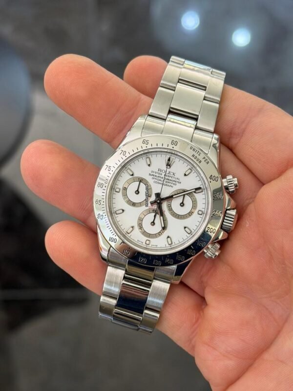 Rolex Daytona Cosmograph white panda bianco del 2006 Italia full set top condition con documenti