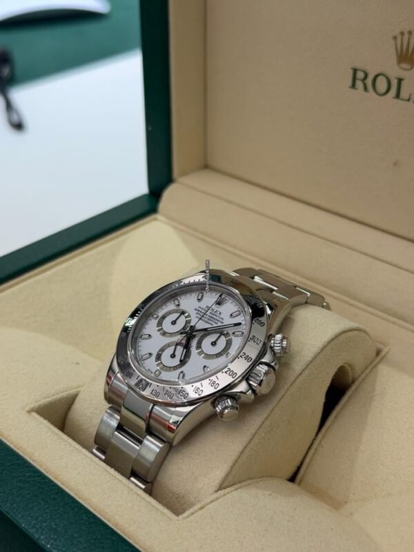 Rolex Daytona Cosmograph white panda bianco del 2006 Italia full set top condition con documenti