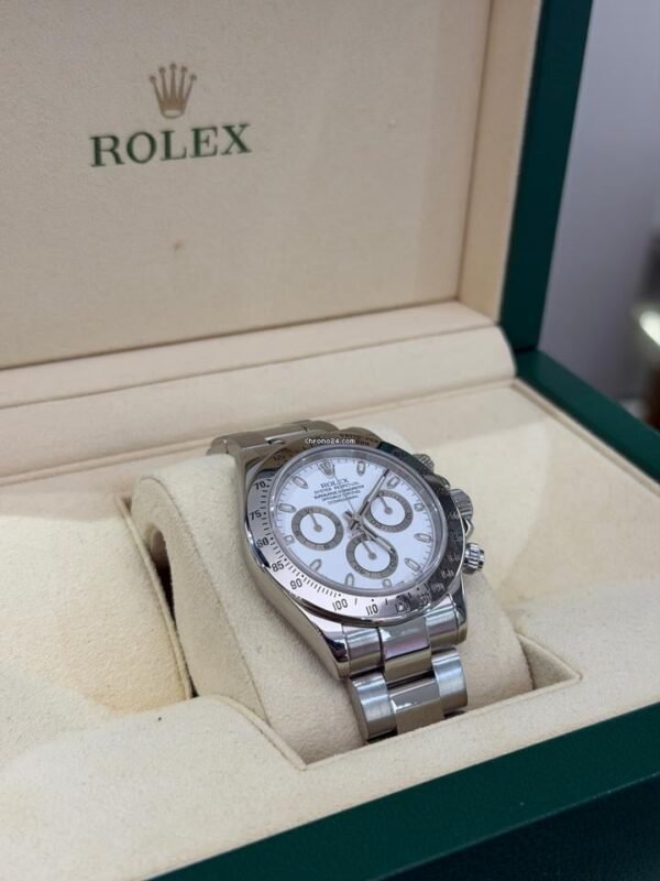 Rolex Daytona Cosmograph white panda bianco del 2006 Italia full set top condition con documenti