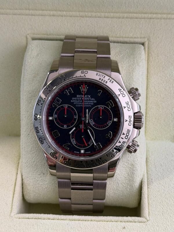 Rolex Daytona oro balck silver racing dial del 2009 Italia full set top condition documenti