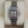 Cartier Santos acciaio oro quadrante champagne top condition movimento automatico