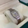 Cartier Santos acciaio oro quadrante champagne top condition movimento automatico