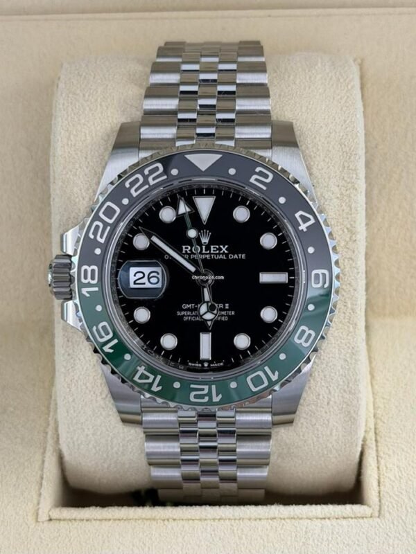 Rolex GMT-Master II Sprite NUOVO 2023 Italia Jubilee full set con documenti e scatola