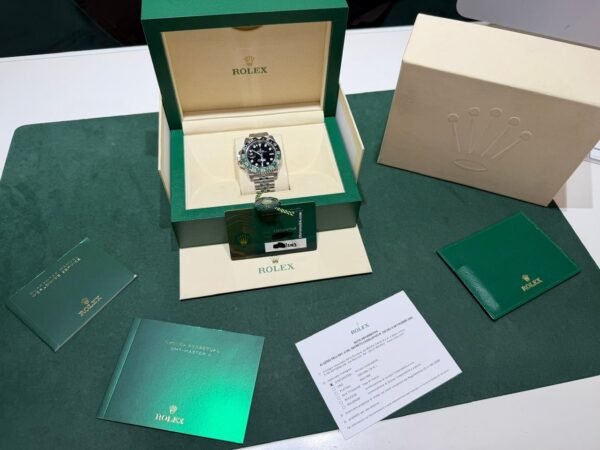 Rolex GMT-Master II Sprite NUOVO 2023 Italia Jubilee full set con documenti e scatola