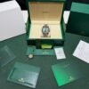 Rolex Datejust 41 NUOVO 2026 Maggio jubilee Green verde menta full set con documenti e scatola