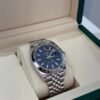 Rolex Datejust 41 41mm NUOVO 2026 Jubilee quadrante blu full set con documenti e scatola Rolex