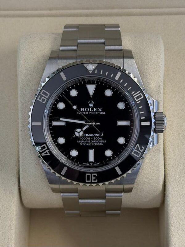 IMG_9453 Rolex Submariner (No Date) No-date 41mm NUOVO 2025 Italia full set con documenti e scatola Rolex