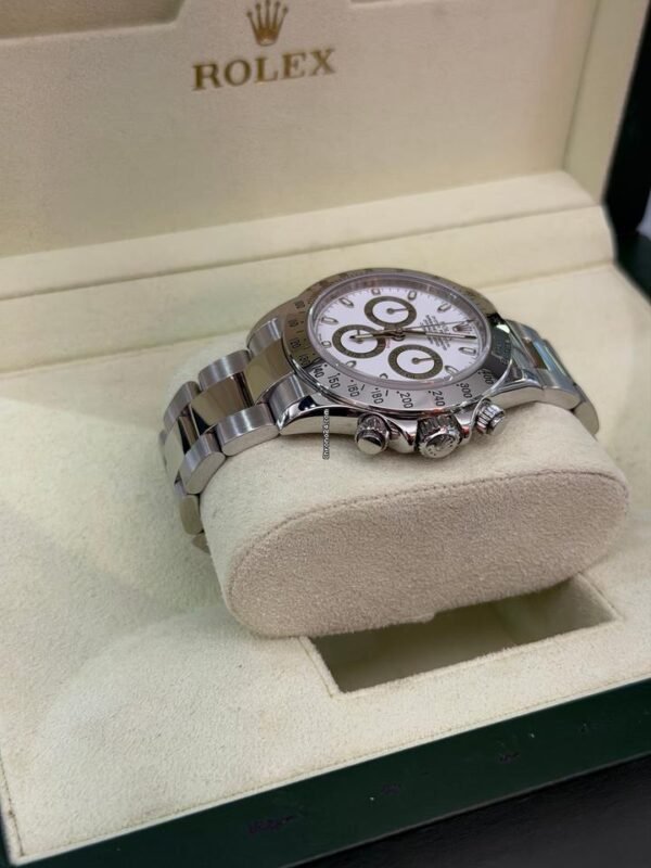 Rolex Daytona Cosmograph bianco white del 2007 full set top condition con documenti e scatola