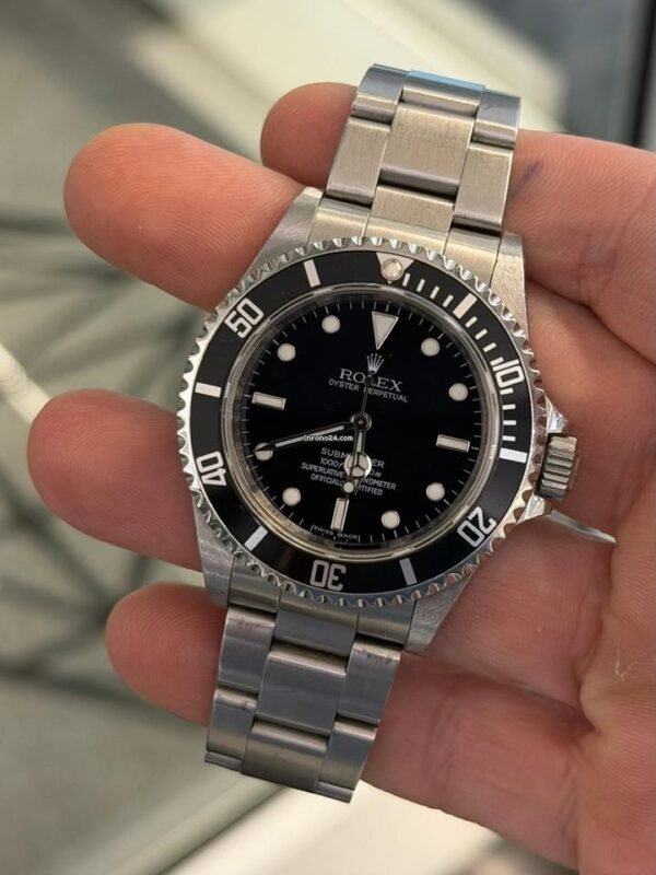 Rolex Submariner (No Date) date 4 lines del 2013 rrr card Rolex full set excellent condition