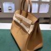 Hermès Birkin 25 veau swift color biscuit biscotto stampa K NUOVA Aprile 2026 hardware dorato full set
