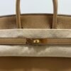 Hermès Birkin 25 veau swift color biscuit biscotto stampa K NUOVA Aprile 2026 hardware dorato full set