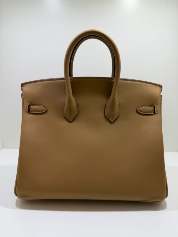 Hermès Birkin 25 veau swift color biscuit biscotto stampa K NUOVA Aprile 2026 hardware dorato full set