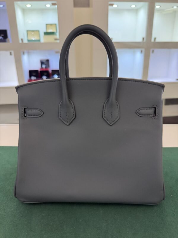 Hermès Birkin 25 veau swift color vert mangrove ( verde scuro - grigio scuro ) stampa K NUOVA Aprile 2026 hardware dorato full set