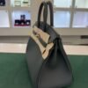 Hermès Birkin 25 veau swift color vert mangrove ( verde scuro - grigio scuro ) stampa K NUOVA Aprile 2026 hardware dorato full set