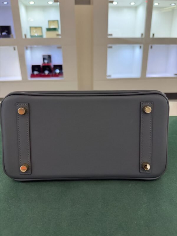 Hermès Birkin 25 veau swift color vert mangrove ( verde scuro - grigio scuro ) stampa K NUOVA Aprile 2026 hardware dorato full set