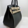 Hermès Birkin 25 veau swift color vert mangrove ( verde scuro - grigio scuro ) stampa K NUOVA Aprile 2026 hardware dorato full set