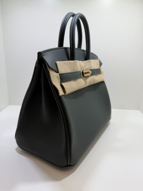Hermès Birkin 25 veau swift color vert mangrove ( verde scuro - grigio scuro ) stampa K NUOVA Aprile 2026 hardware dorato full set