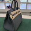 Hermès Birkin 25 veau swift color vert mangrove ( verde scuro - grigio scuro ) stampa K NUOVA Aprile 2026 hardware dorato full set