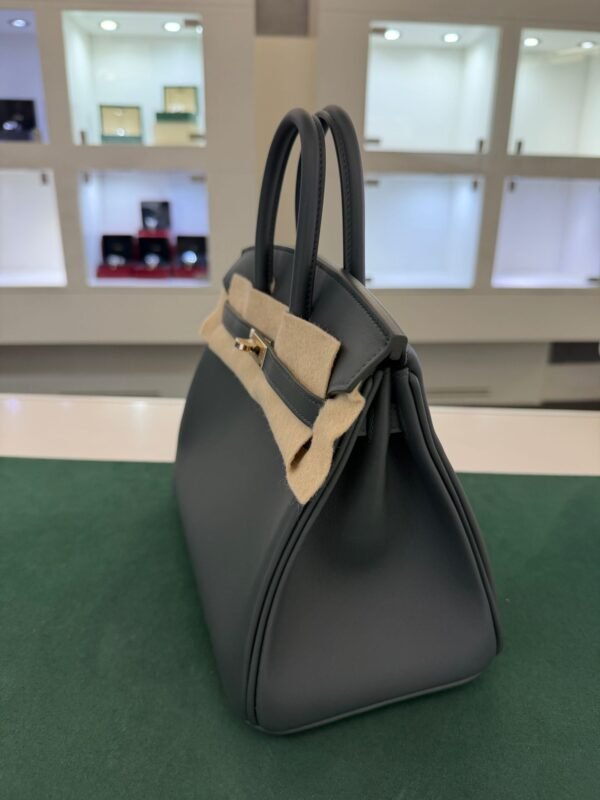 Hermès Birkin 25 veau swift color vert mangrove ( verde scuro - grigio scuro ) stampa K NUOVA Aprile 2026 hardware dorato full set