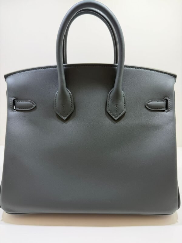 Hermès Birkin 25 veau swift color vert mangrove ( verde scuro - grigio scuro ) stampa K NUOVA Aprile 2026 hardware dorato full set