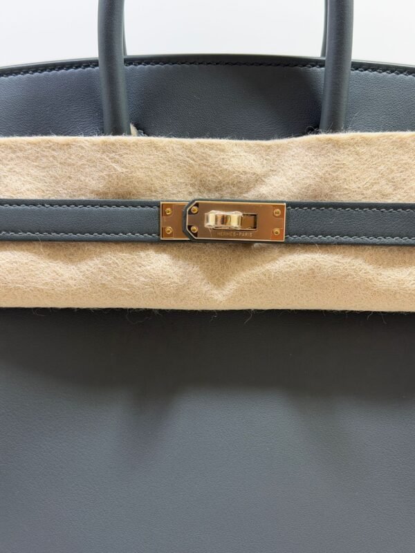 Hermès Birkin 25 veau swift color vert mangrove ( verde scuro - grigio scuro ) stampa K NUOVA Aprile 2026 hardware dorato full set