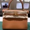 Hermès Kelly 28 retourne NUOVA 2026 seriale G colore gold (marrone) pellame Togo con hardware dorato