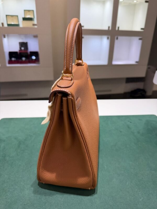 Hermès Kelly 28 retourne NUOVA 2026 seriale G colore gold (marrone) pellame Togo con hardware dorato