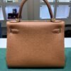 Hermès Kelly 28 retourne NUOVA 2026 seriale G colore gold (marrone) pellame Togo con hardware dorato