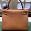 Hermès Kelly 28 retourne NUOVA 2026 seriale G colore gold (marrone) pellame Togo con hardware dorato