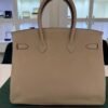 Hermès Birkin 35 veau taurillon clemence NUOVA Novembre 2021 seriale Z color sabbia ( trench) hardware dorato