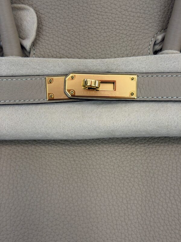 Hermès Birkin 35 veau taurillon clemence NUOVA Novembre 2021 seriale Z color sabbia ( trench) hardware dorato