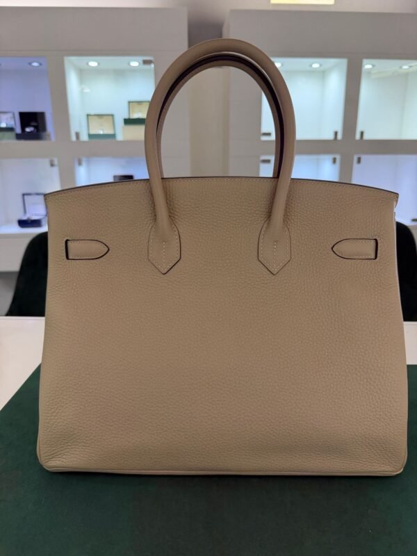 Hermès Birkin 35 veau taurillon clemence NUOVA Novembre 2021 seriale Z color sabbia ( trench) hardware dorato