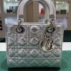 Lady Dior Large – Patent Cannage Black