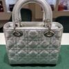 Lady Dior Large – Patent Cannage Black