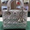 Lady Dior Large – Patent Cannage Black