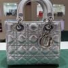 Lady Dior Large – Patent Cannage Black