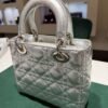 Lady Dior Large – Patent Cannage Black