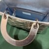 Lady Dior Large – Patent Cannage Black