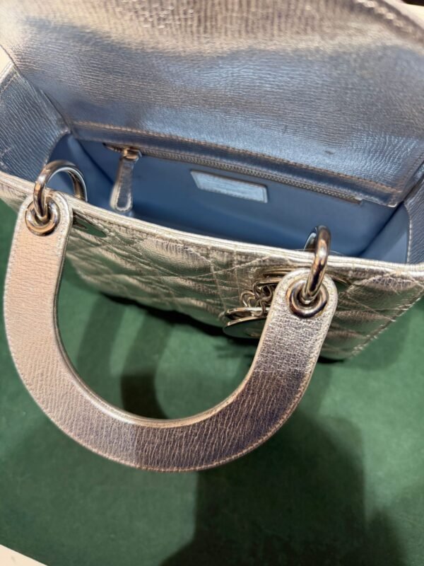 Lady Dior Large – Patent Cannage Black
