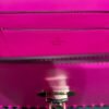 Valentino Garavani Rockstud Shoulder Bag fucsia neon