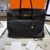 Herm&egrave;s Birkin 40 veau Togo second hand color NOIR ( nero ) hardware dorato con scatola e dustbag