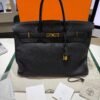 Herm&egrave;s Birkin 40 veau Togo second hand color NOIR ( nero ) hardware dorato con scatola e dustbag